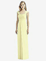 Front View Thumbnail - Butter Yellow After Six Bridesmaid Dress 6735