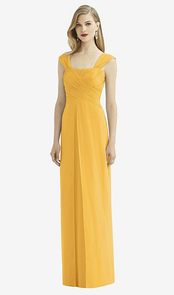 Front View - NYC Yellow After Six Bridesmaid Dress 6735