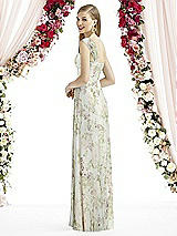 Rear View Thumbnail - Blush Garden After Six Bridesmaid Dress 6735