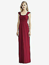 Front View Thumbnail - Burgundy After Six Bridesmaid Dress 6735