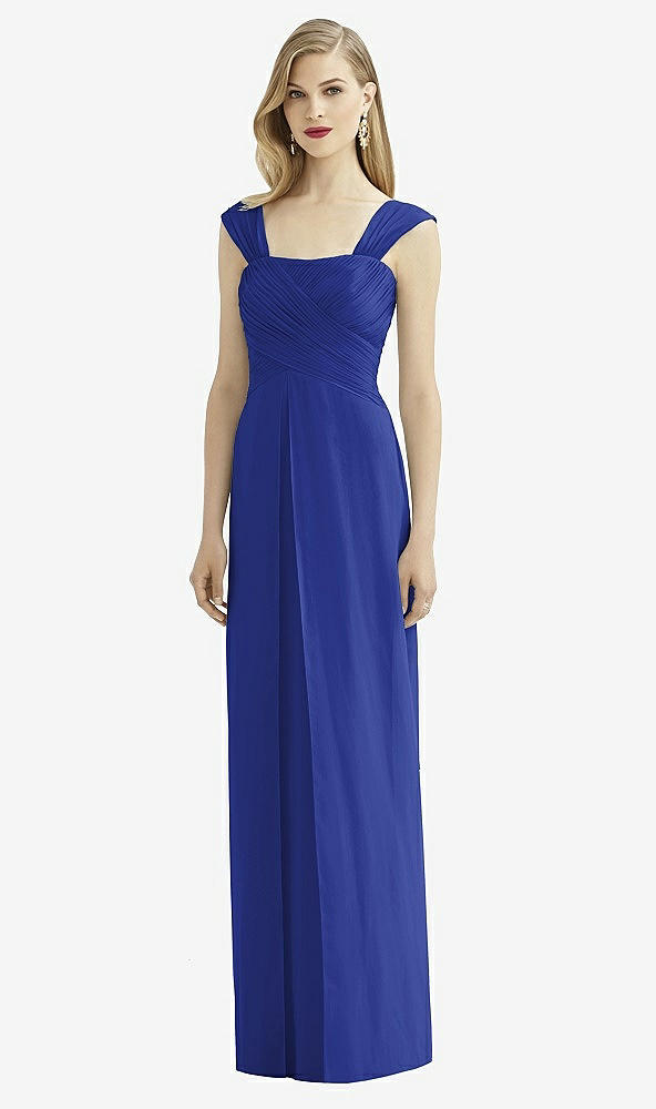 Front View - Cobalt Blue After Six Bridesmaid Dress 6735