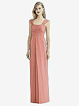 Front View Thumbnail - Desert Rose After Six Bridesmaid Dress 6735