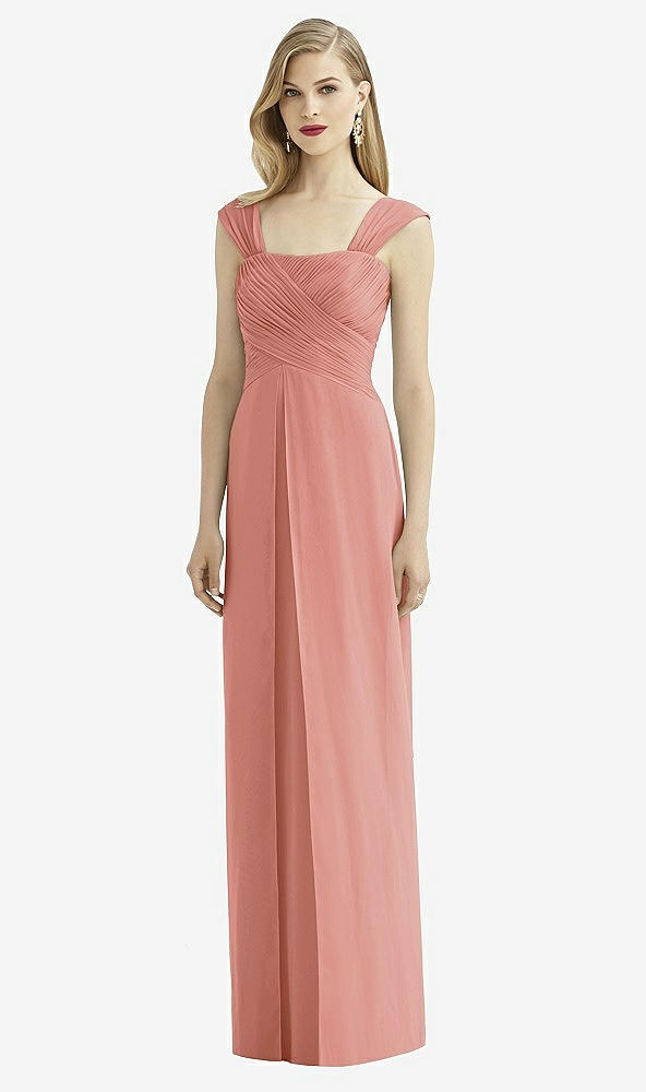 Front View - Desert Rose After Six Bridesmaid Dress 6735