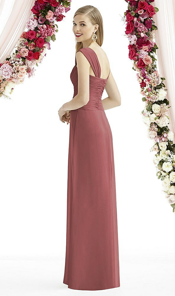 Back View - English Rose After Six Bridesmaid Dress 6735