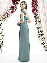 Rear View Thumbnail - Icelandic After Six Bridesmaid Dress 6735