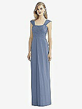 Front View Thumbnail - Larkspur Blue After Six Bridesmaid Dress 6735