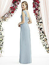 Rear View Thumbnail - Mist After Six Bridesmaid Dress 6735