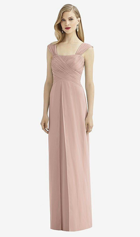 Front View - Neu Nude After Six Bridesmaid Dress 6735