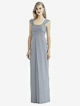 Front View Thumbnail - Platinum After Six Bridesmaid Dress 6735