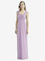 Front View Thumbnail - Pale Purple After Six Bridesmaid Dress 6735