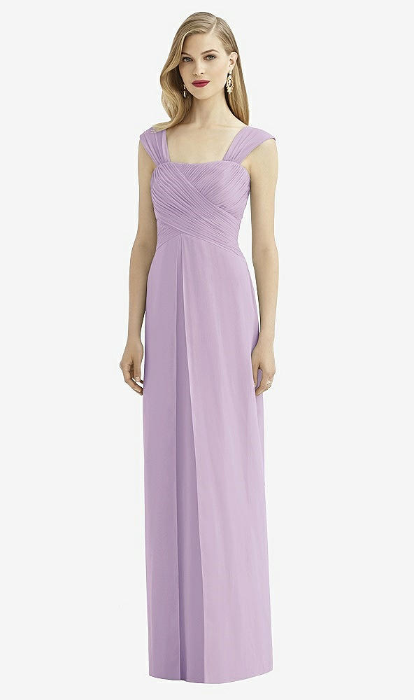 Front View - Pale Purple After Six Bridesmaid Dress 6735