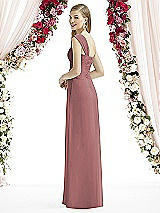 Rear View Thumbnail - Rosewood After Six Bridesmaid Dress 6735