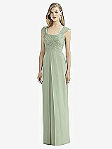 Front View Thumbnail - Sage After Six Bridesmaid Dress 6735