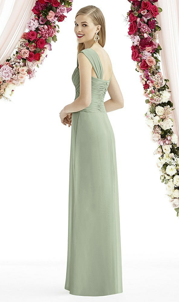 Back View - Sage After Six Bridesmaid Dress 6735