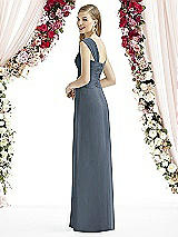 Rear View Thumbnail - Silverstone After Six Bridesmaid Dress 6735