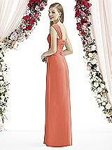 Rear View Thumbnail - Terracotta Copper After Six Bridesmaid Dress 6735