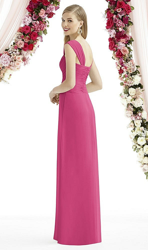 Back View - Tea Rose After Six Bridesmaid Dress 6735