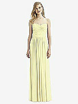 Front View Thumbnail - Butter Yellow After Six Bridesmaid Dress 6736