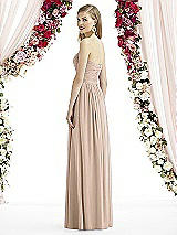 Rear View Thumbnail - Topaz After Six Bridesmaid Dress 6736