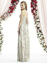 Rear View Thumbnail - Blush Garden After Six Bridesmaid Dress 6736