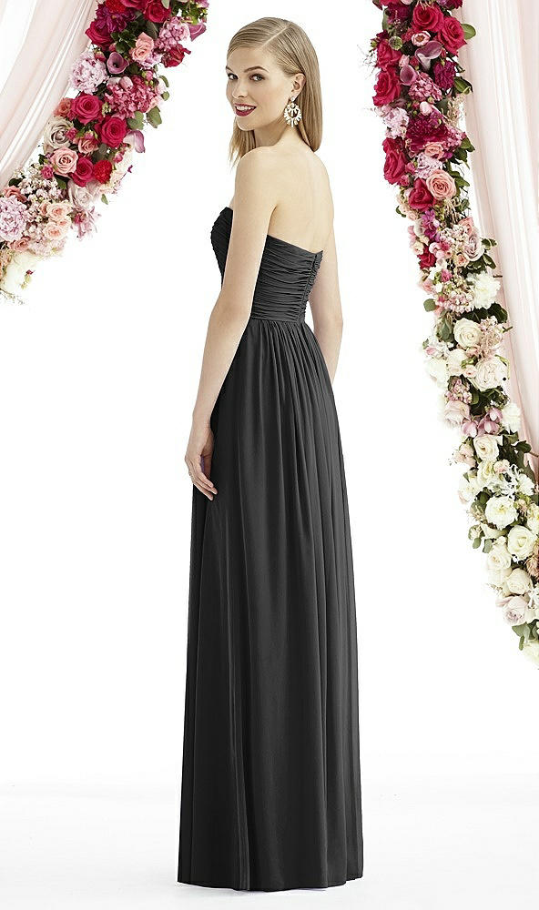 Back View - Black After Six Bridesmaid Dress 6736