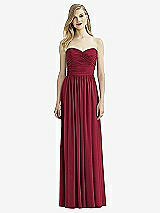 Front View Thumbnail - Burgundy After Six Bridesmaid Dress 6736