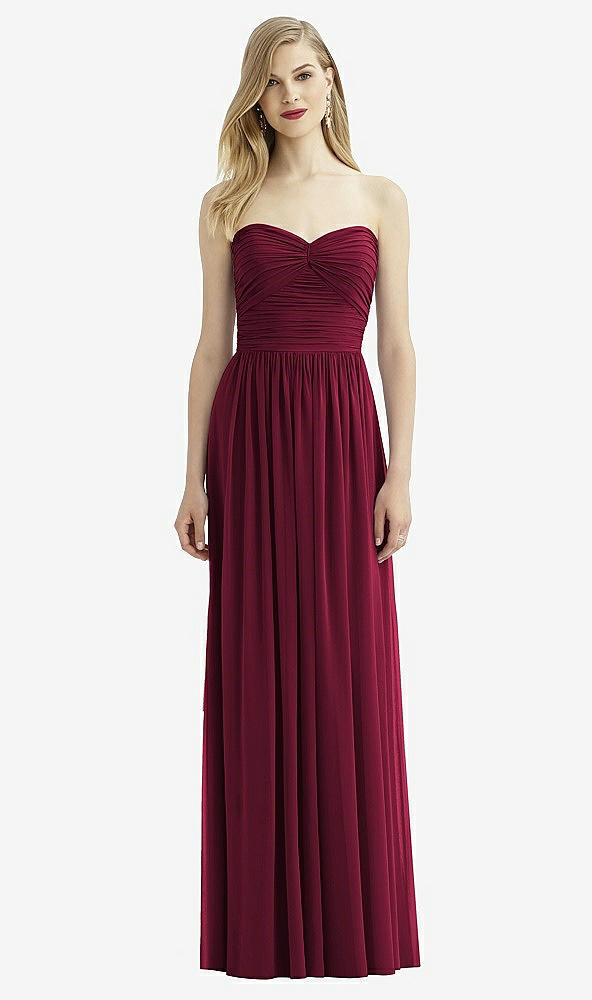 Front View - Cabernet After Six Bridesmaid Dress 6736