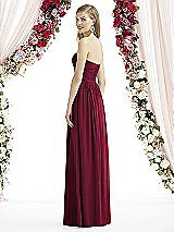 Rear View Thumbnail - Cabernet After Six Bridesmaid Dress 6736