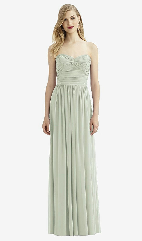 Front View - Celadon After Six Bridesmaid Dress 6736