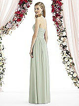 Rear View Thumbnail - Celadon After Six Bridesmaid Dress 6736