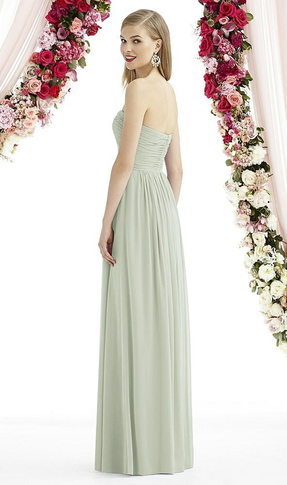 Back View - Celadon After Six Bridesmaid Dress 6736