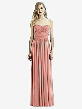 Front View Thumbnail - Desert Rose After Six Bridesmaid Dress 6736