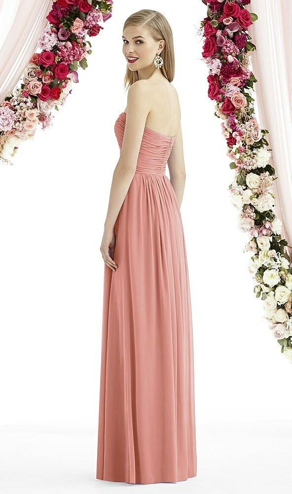 Back View - Desert Rose After Six Bridesmaid Dress 6736