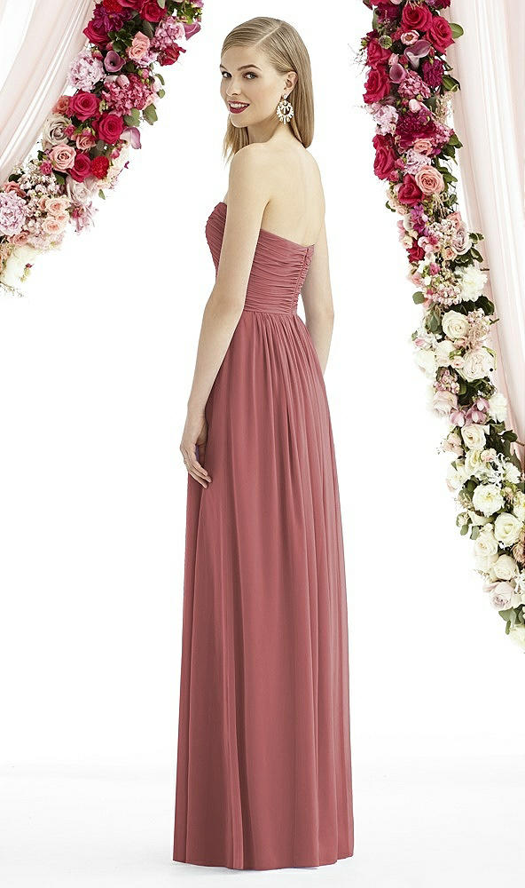 Back View - English Rose After Six Bridesmaid Dress 6736