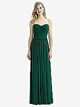 Front View Thumbnail - Hunter Green After Six Bridesmaid Dress 6736