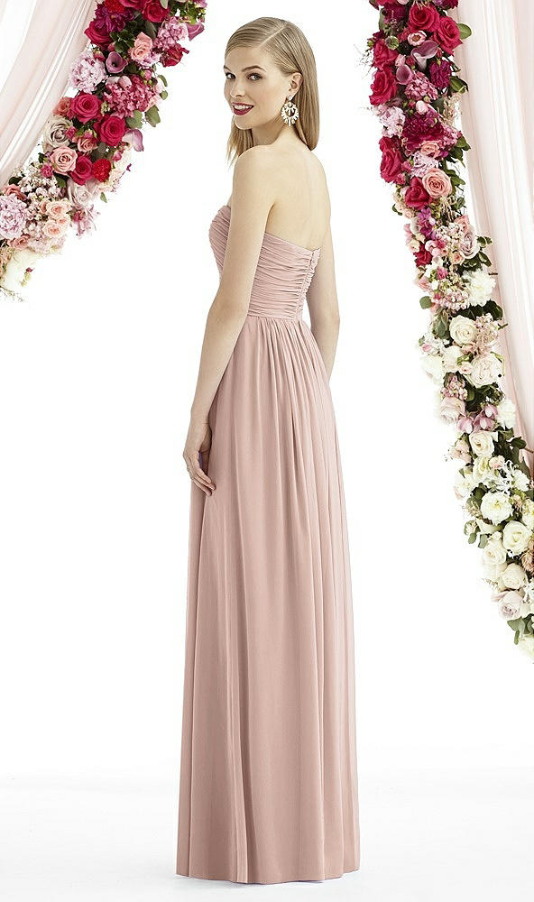 Back View - Neu Nude After Six Bridesmaid Dress 6736