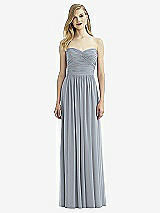 Front View Thumbnail - Platinum After Six Bridesmaid Dress 6736