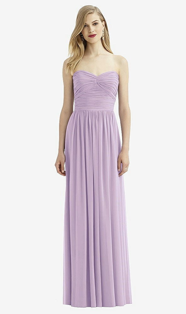 Front View - Pale Purple After Six Bridesmaid Dress 6736