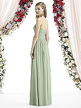 Rear View Thumbnail - Sage After Six Bridesmaid Dress 6736