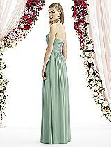 Rear View Thumbnail - Seagrass After Six Bridesmaid Dress 6736