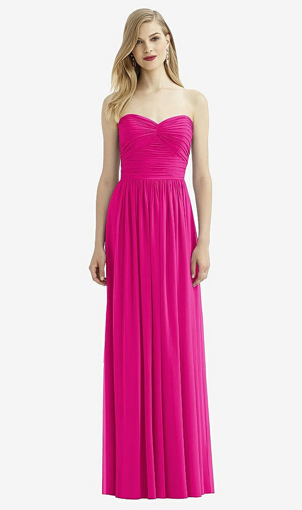 Front View - Think Pink After Six Bridesmaid Dress 6736