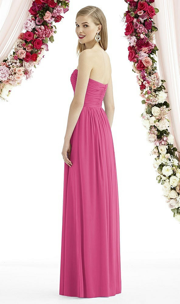 Back View - Tea Rose After Six Bridesmaid Dress 6736