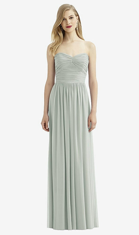 Front View - Willow Green After Six Bridesmaid Dress 6736