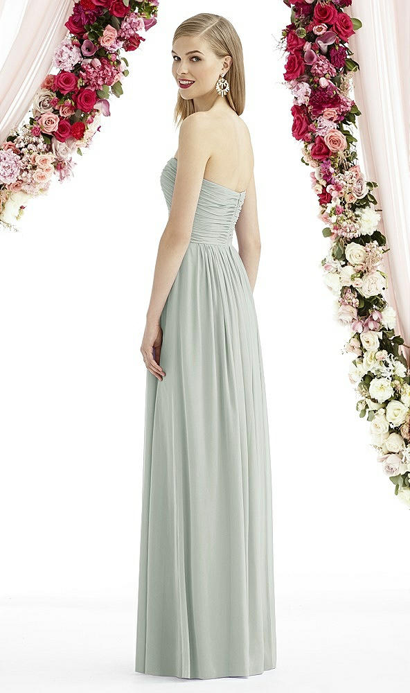 Back View - Willow Green After Six Bridesmaid Dress 6736