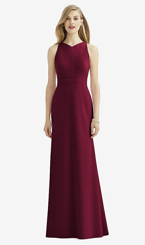 Front View - Cabernet After Six Bridesmaid Dress 6740