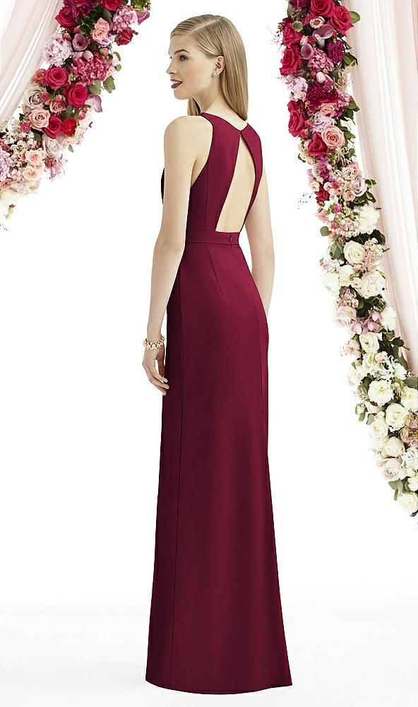 Back View - Cabernet After Six Bridesmaid Dress 6740