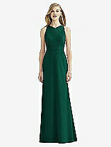 Front View Thumbnail - Hunter Green After Six Bridesmaid Dress 6740