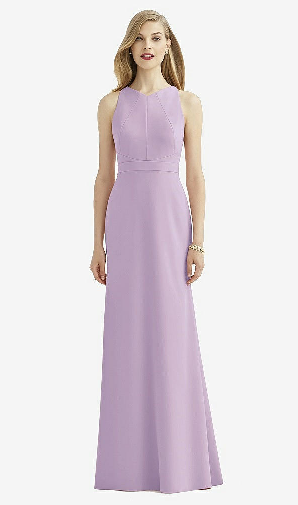 Front View - Pale Purple After Six Bridesmaid Dress 6740