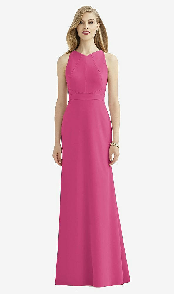 Front View - Tea Rose After Six Bridesmaid Dress 6740