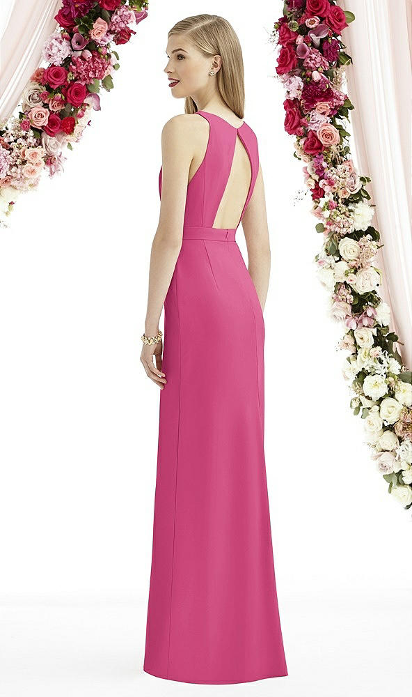 Back View - Tea Rose After Six Bridesmaid Dress 6740